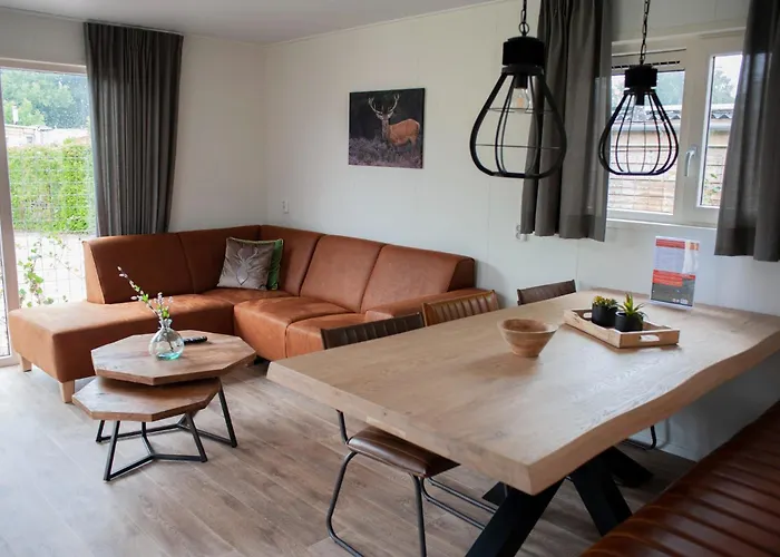 Veluwelodge Xl With Hot Tub 6 Persons * Voorthuizen