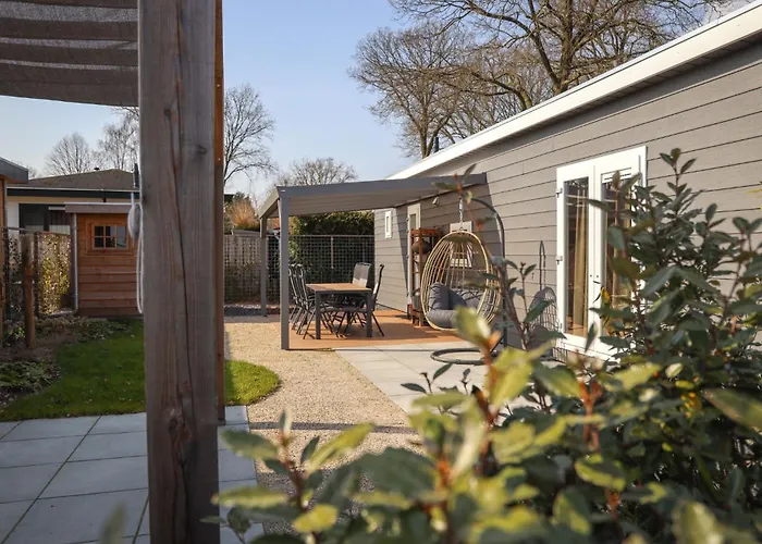 Veluwelodge Xl With Hot Tub 6 Persons * Voorthuizen