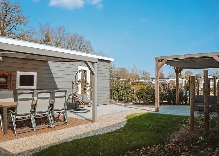 Kamp alanı Veluwelodge Xl With Hot Tub 6 Persons *