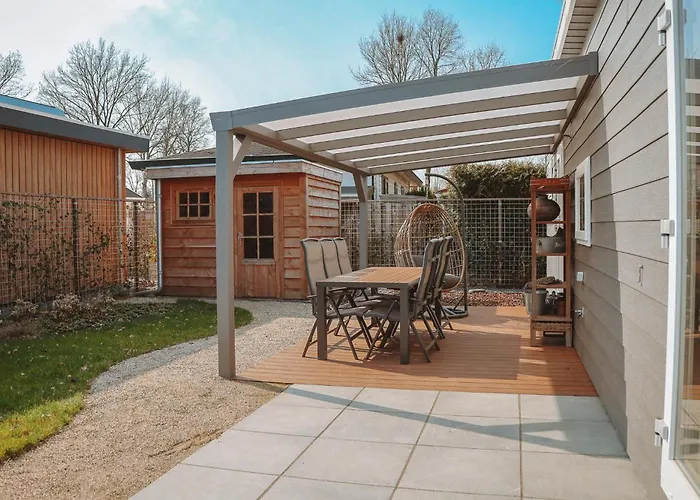 Veluwelodge Xl With Hot Tub 6 Persons Kamp alanı *